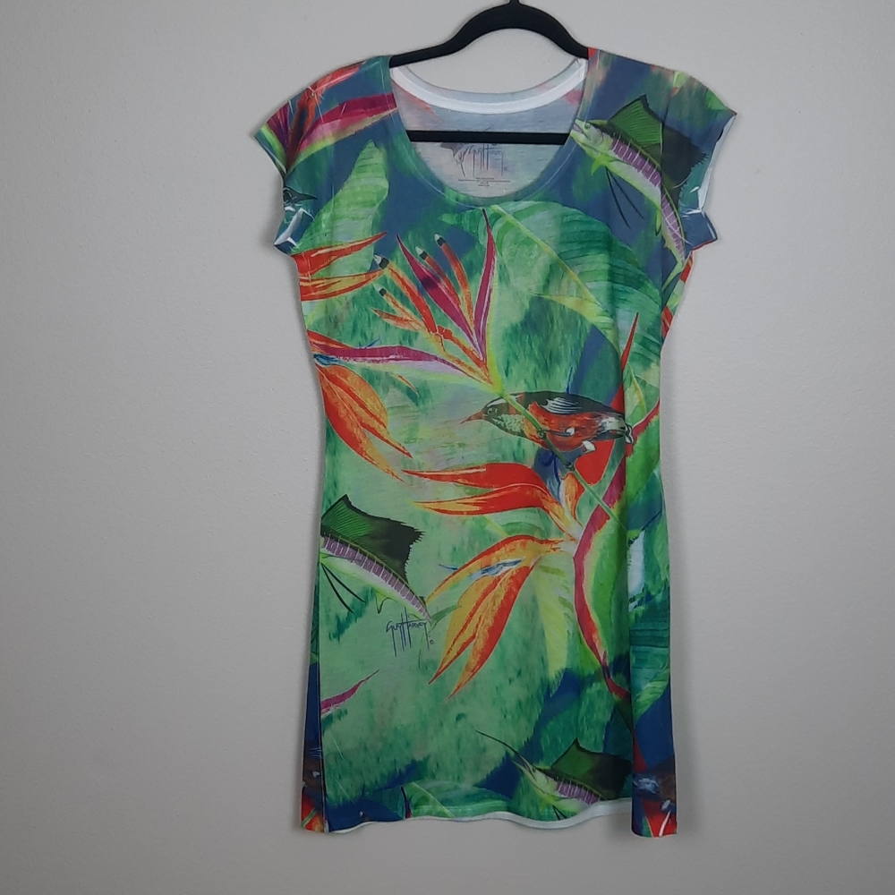 Guy Harvey Tunic Top  Size Small